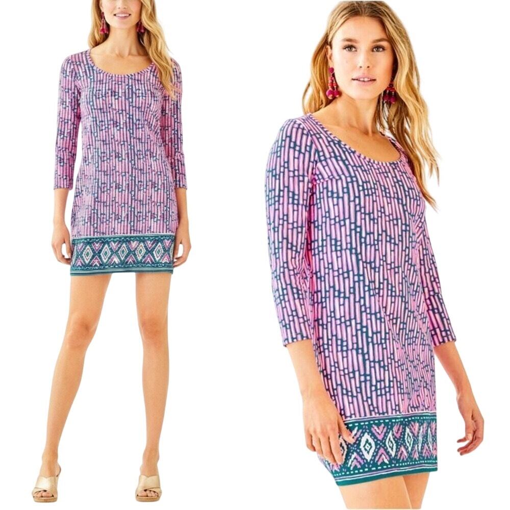 Lilly Pulitzer Beacon Dress Slathouse Striped Medium